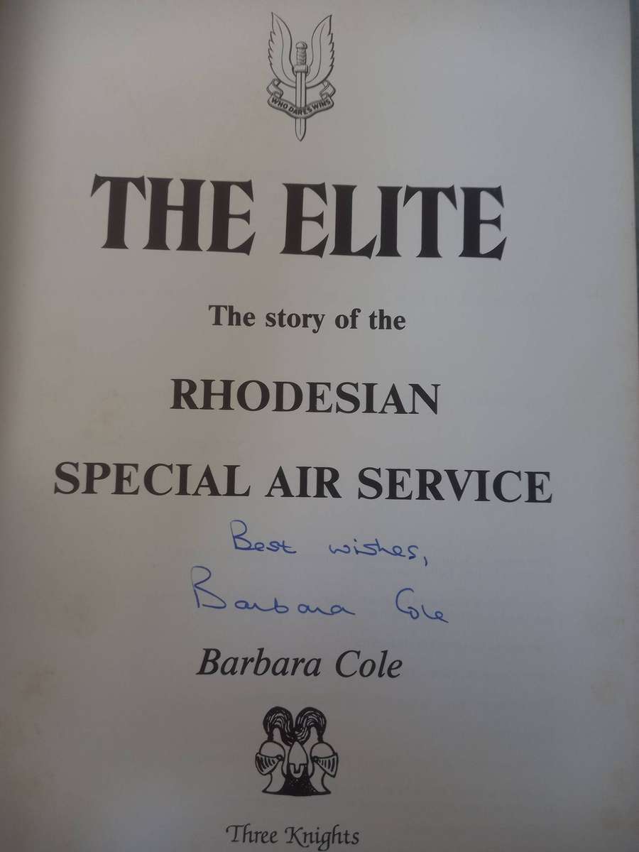 Rhodesian SAS - The Elite AND The Elite Pictorial - Barbara Cole