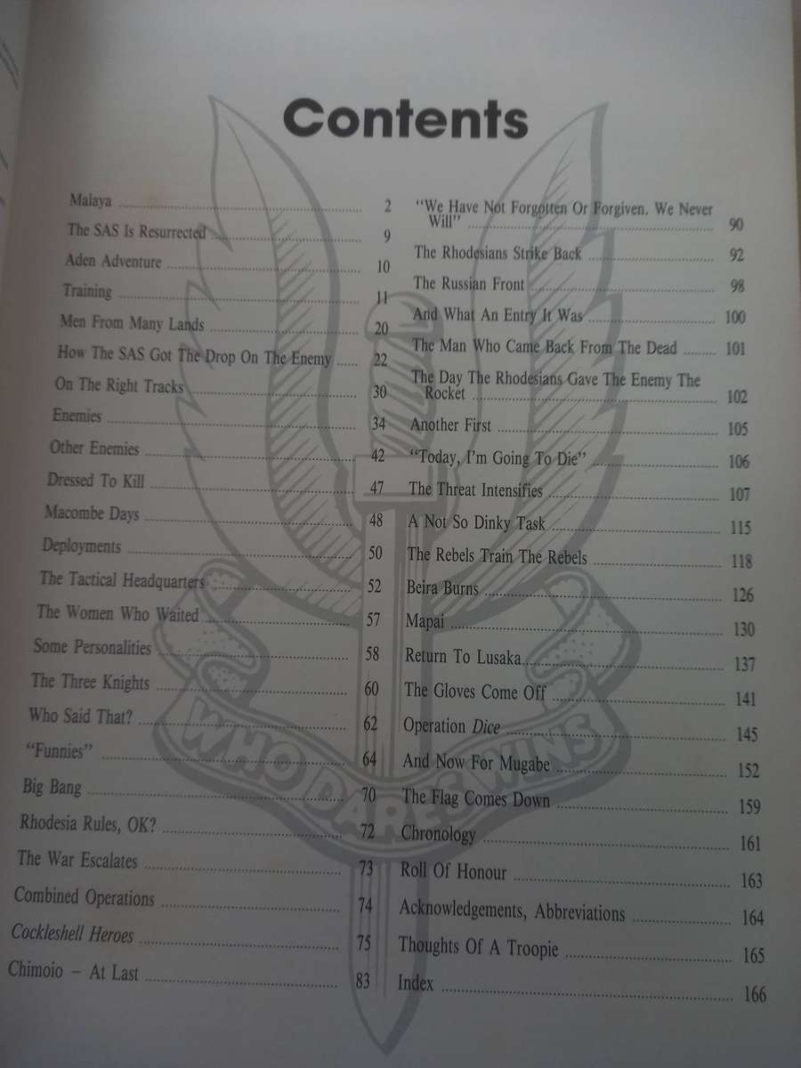 Rhodesian SAS - The Elite AND The Elite Pictorial - Barbara Cole