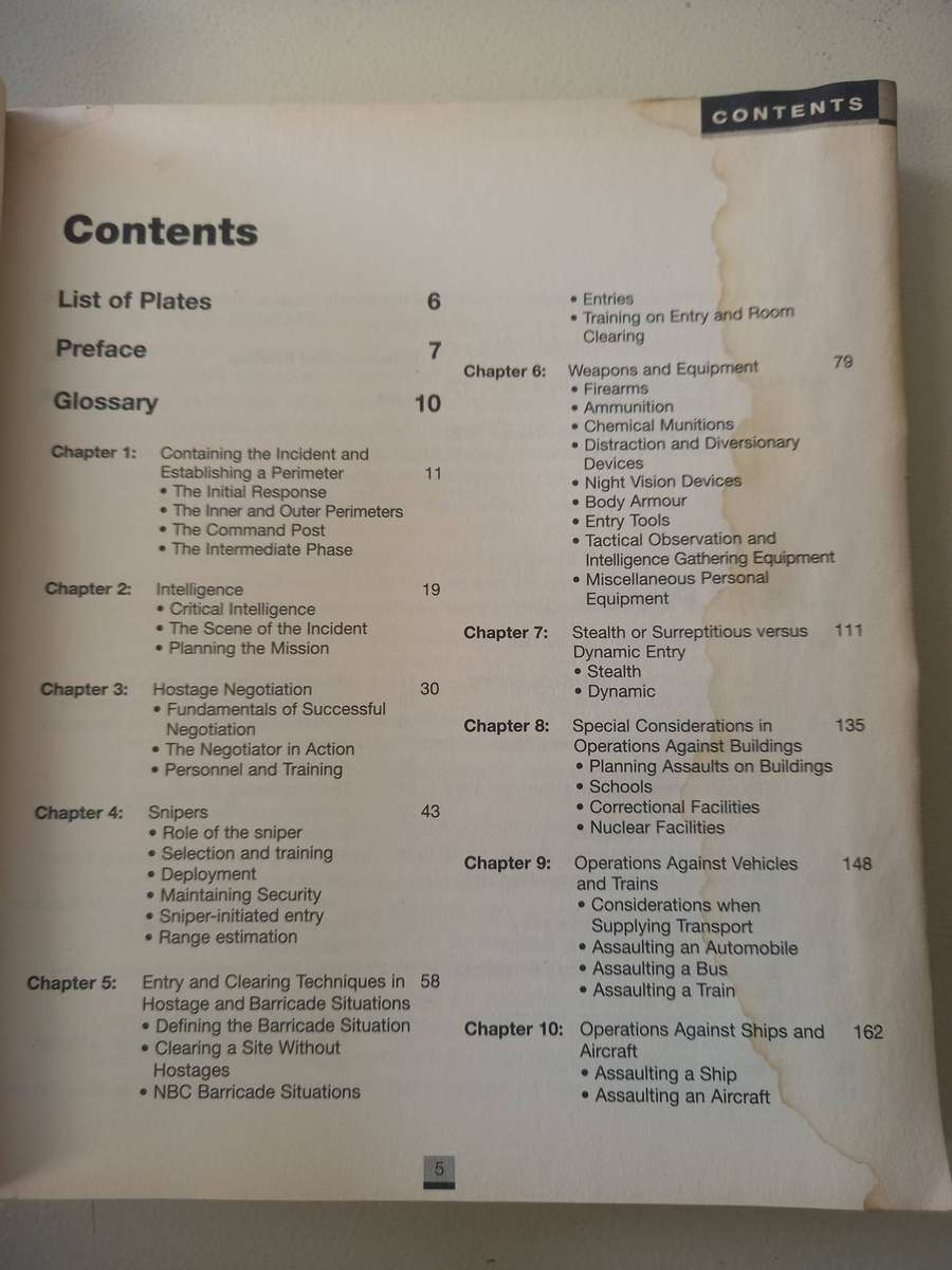 Hostage Rescue Manual: Tactics of the Counter-Terrorist Professionals - LeroyThompson