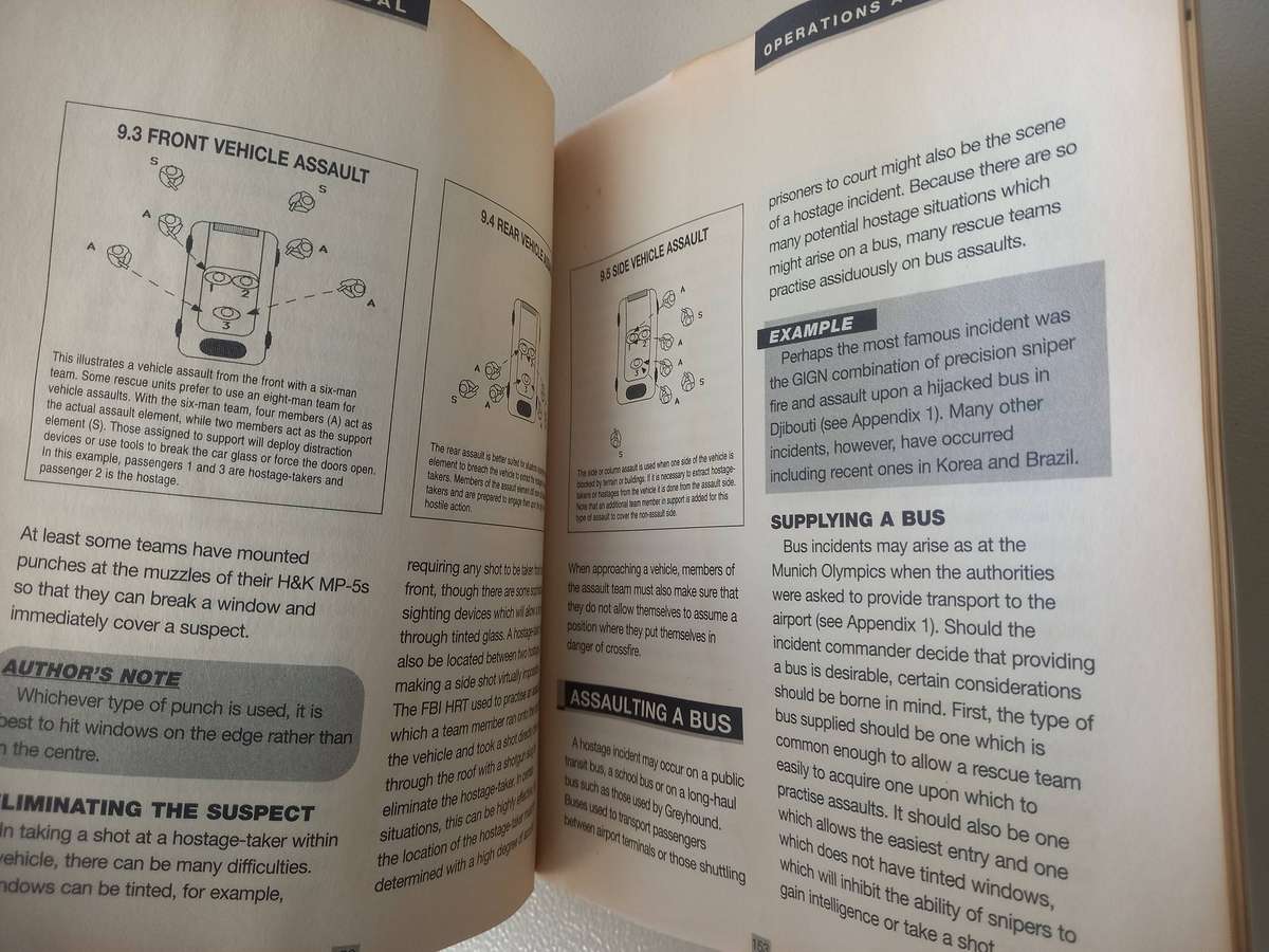 Hostage Rescue Manual: Tactics of the Counter-Terrorist Professionals - LeroyThompson