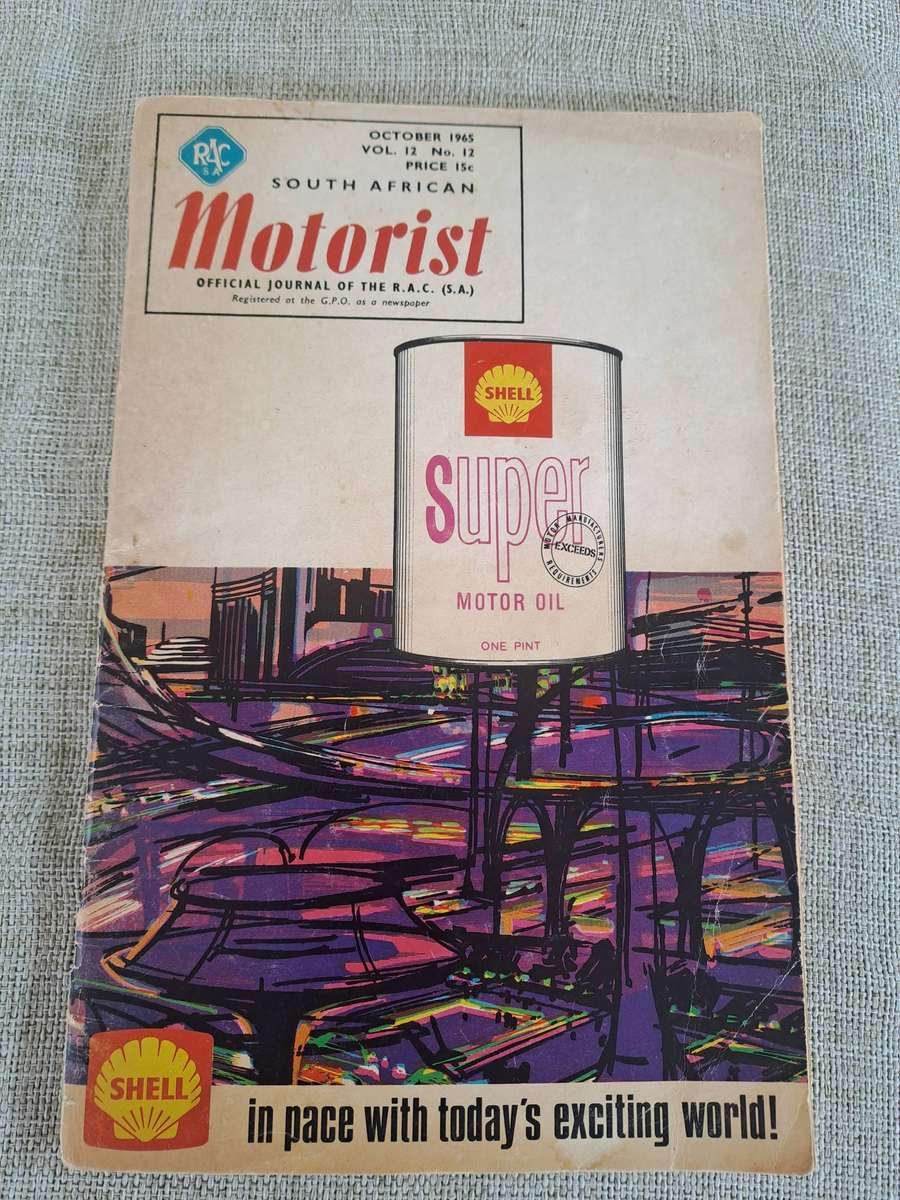 South African Motorist Journal October 1965