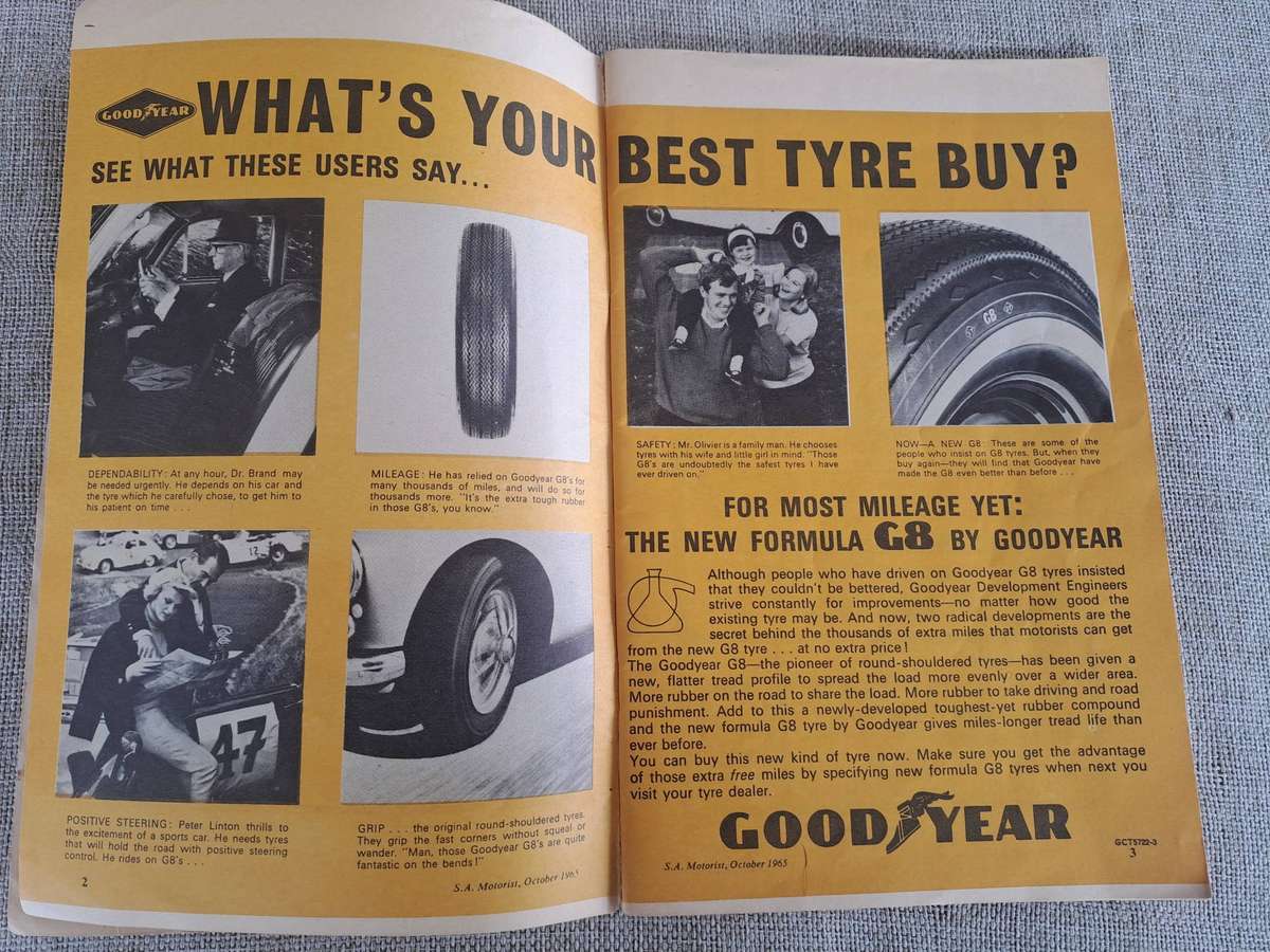 South African Motorist Journal October 1965