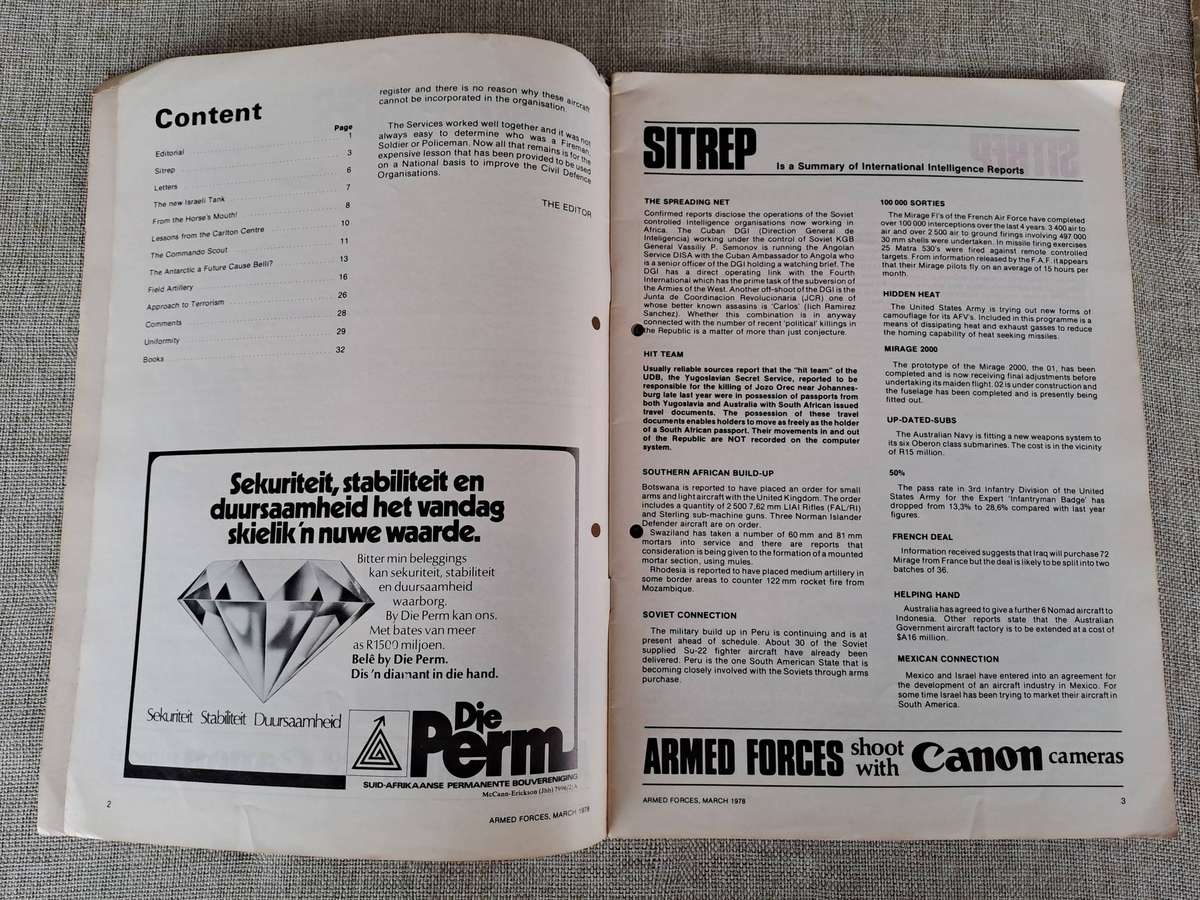 Armed Forces Magazines x 3