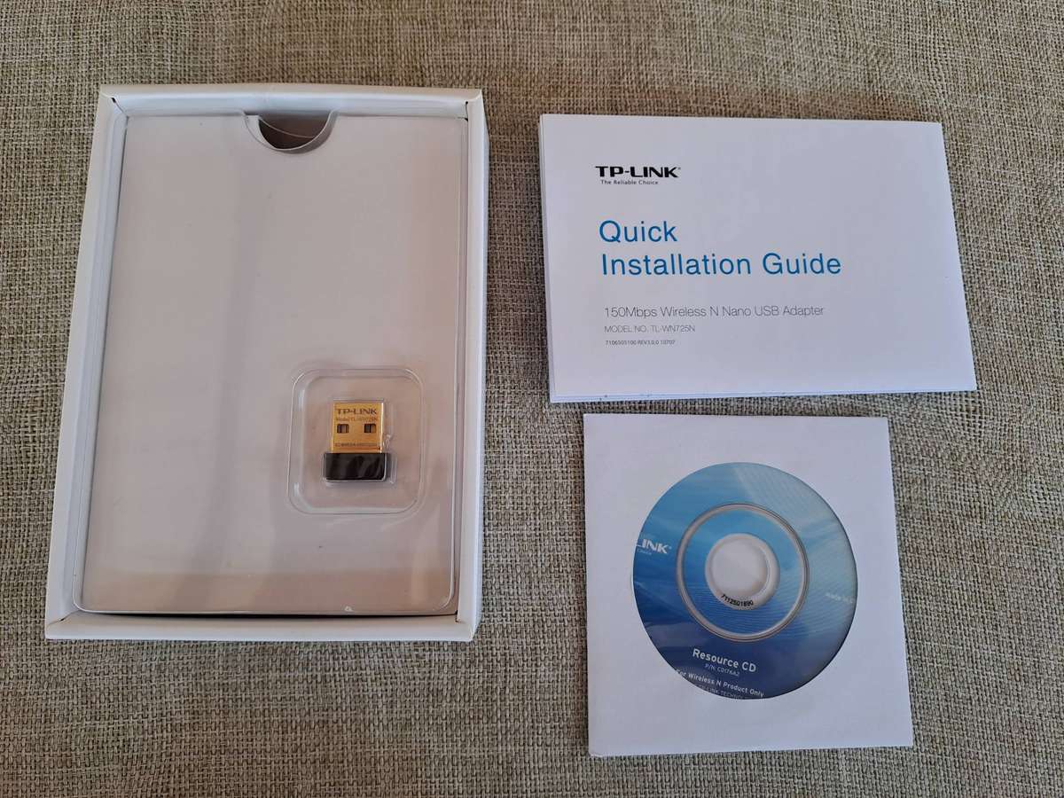 Wireless USB Adapters x 2 and TP-Link Nano USB Adapter