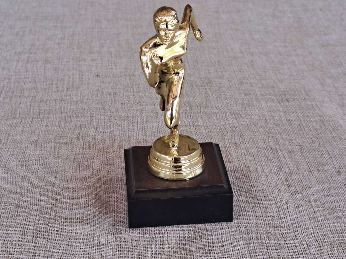 Athletics Running Trophies - set of 4 figurines