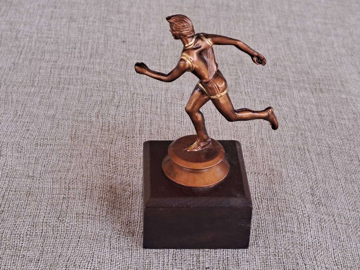 Athletics Running Trophies - set of 4 figurines