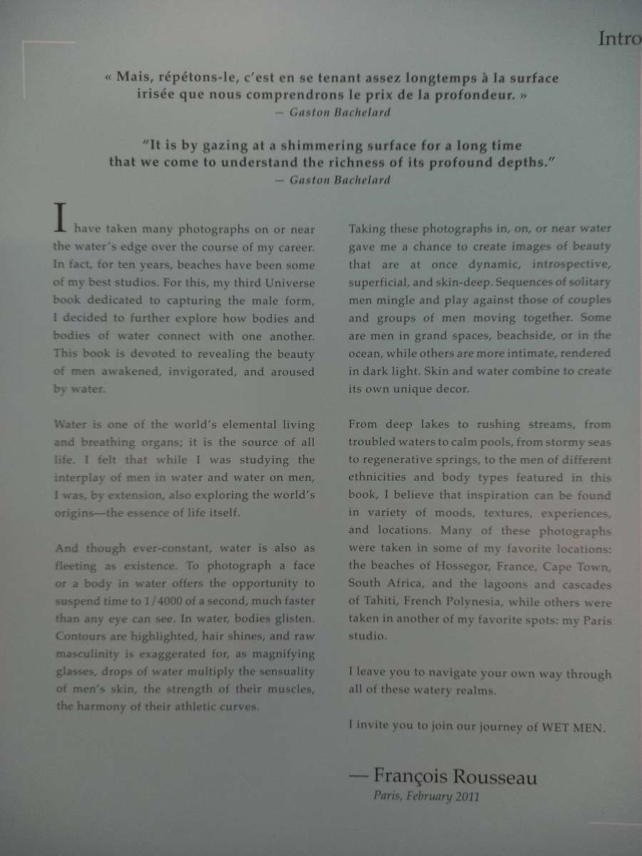 Wet Men - Photographs - Francois Rousseau