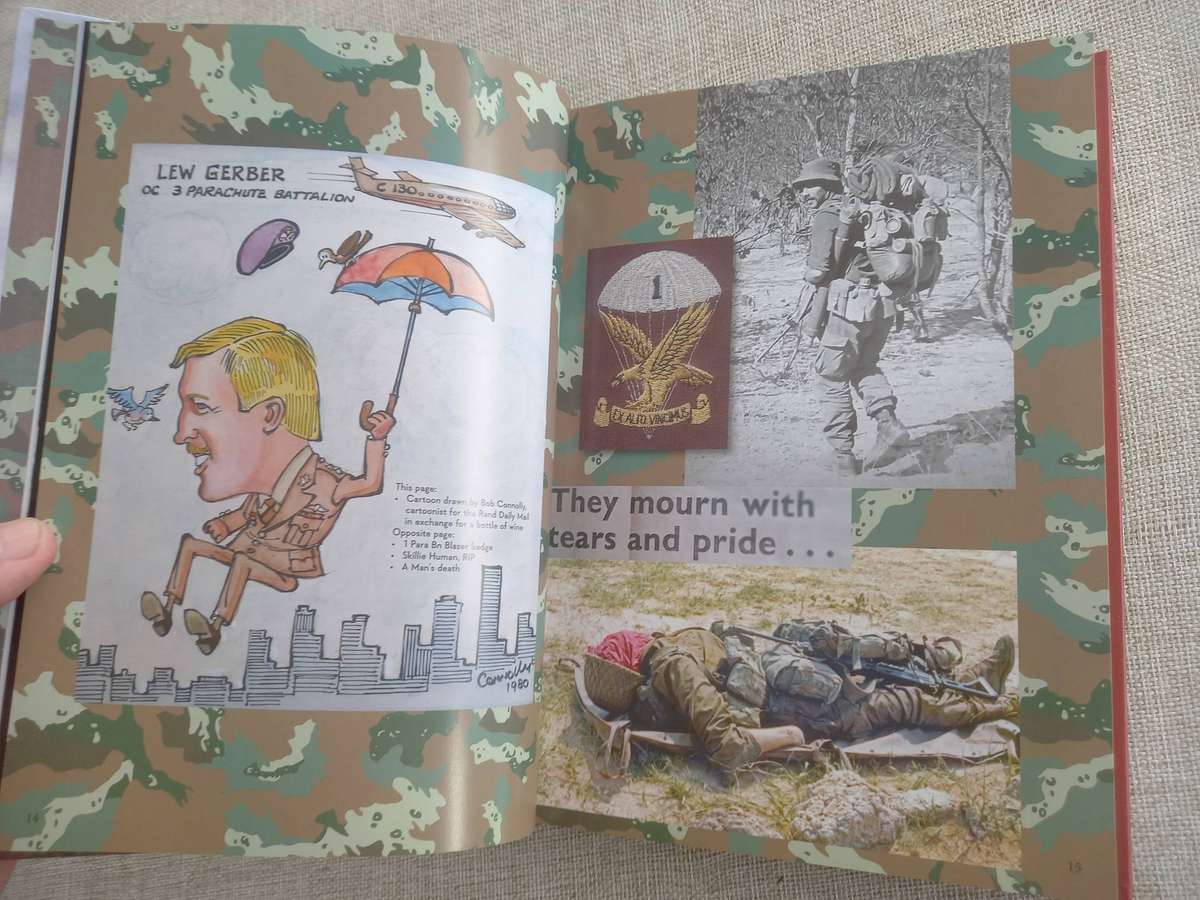 SEEING THE ELEPHANT - The Battle Diaries of Col Lewis "Lew" Gerber . 3 Para Bn, SADF