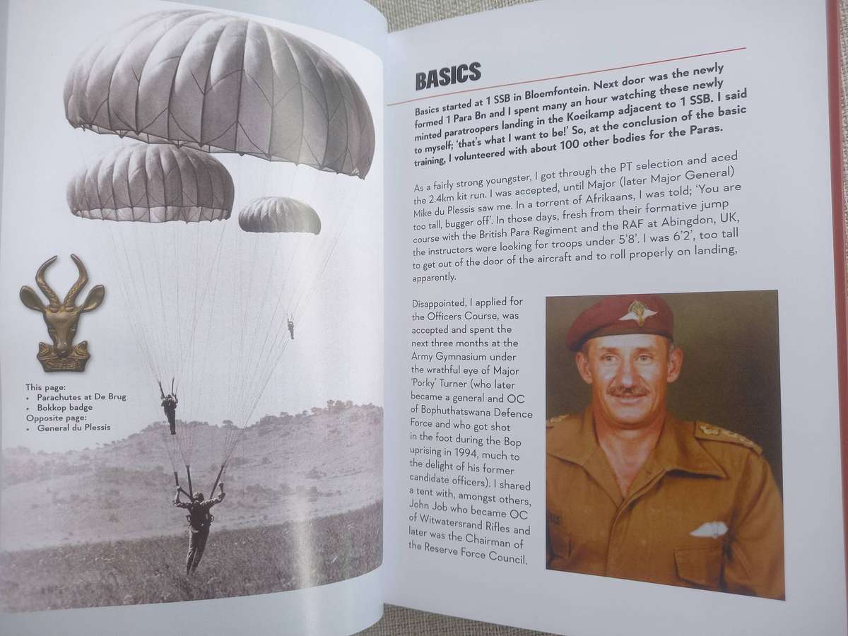 SEEING THE ELEPHANT - The Battle Diaries of Col Lewis "Lew" Gerber . 3 Para Bn, SADF