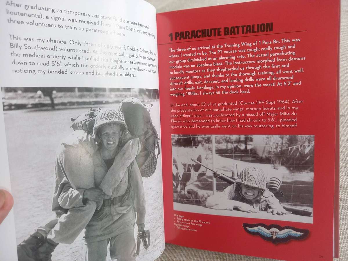 SEEING THE ELEPHANT - The Battle Diaries of Col Lewis "Lew" Gerber . 3 Para Bn, SADF