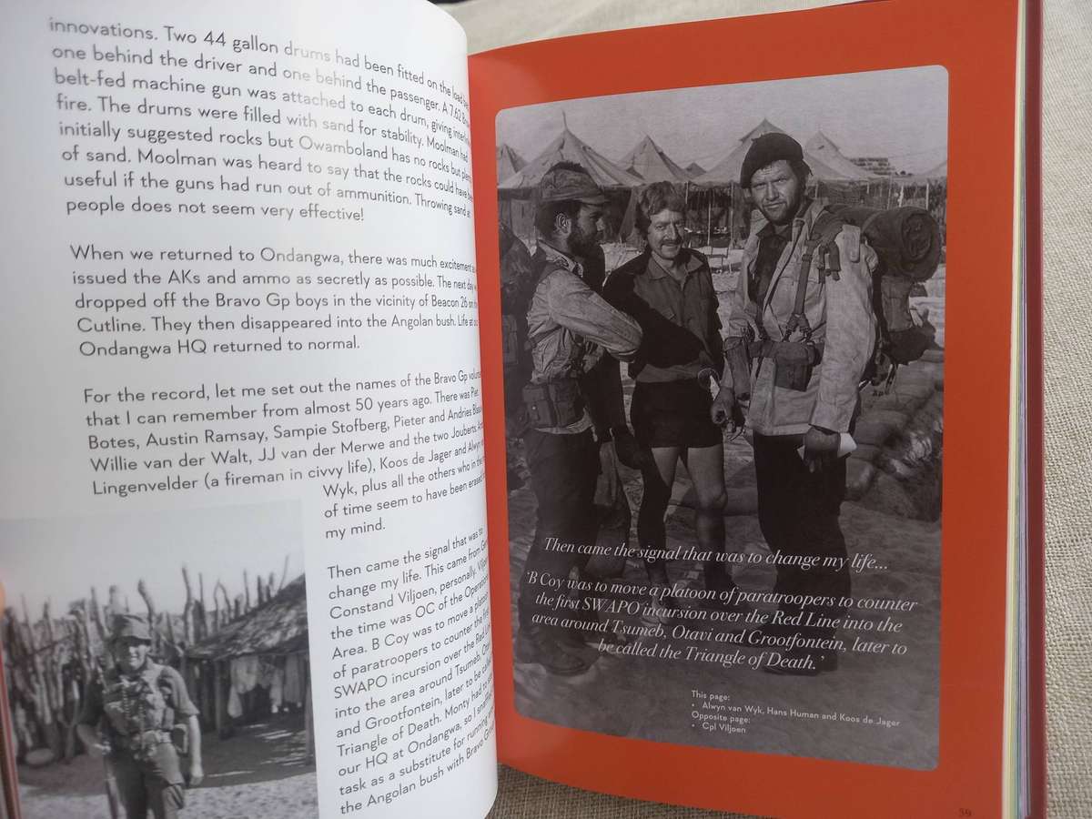 SEEING THE ELEPHANT - The Battle Diaries of Col Lewis "Lew" Gerber . 3 Para Bn, SADF