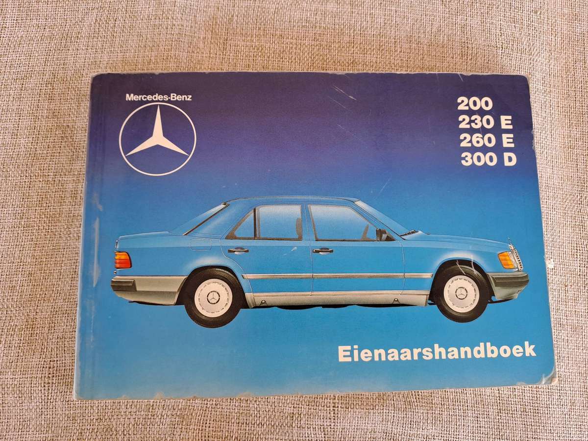 Mercedes-Benz Owners Manual 200, 230 E, 260 E, 300 D