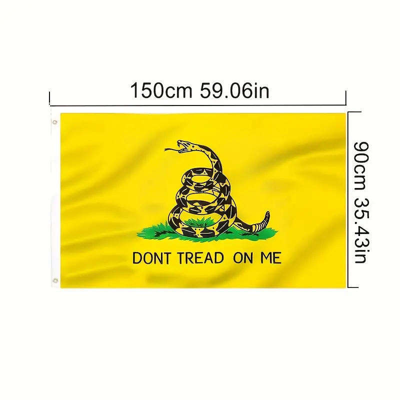 Flag - Don't Tread on Me Snake Banner