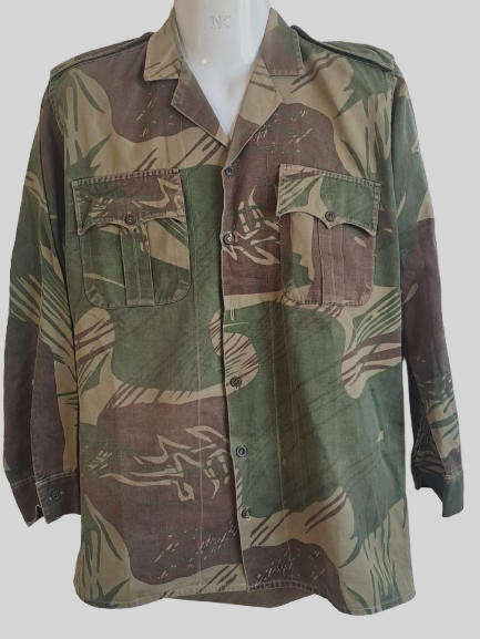 Rhodesian Brushstroke Long-Sleeve Camo Shirt