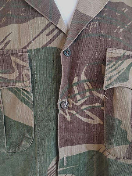 Rhodesian Brushstroke Long-Sleeve Camo Shirt