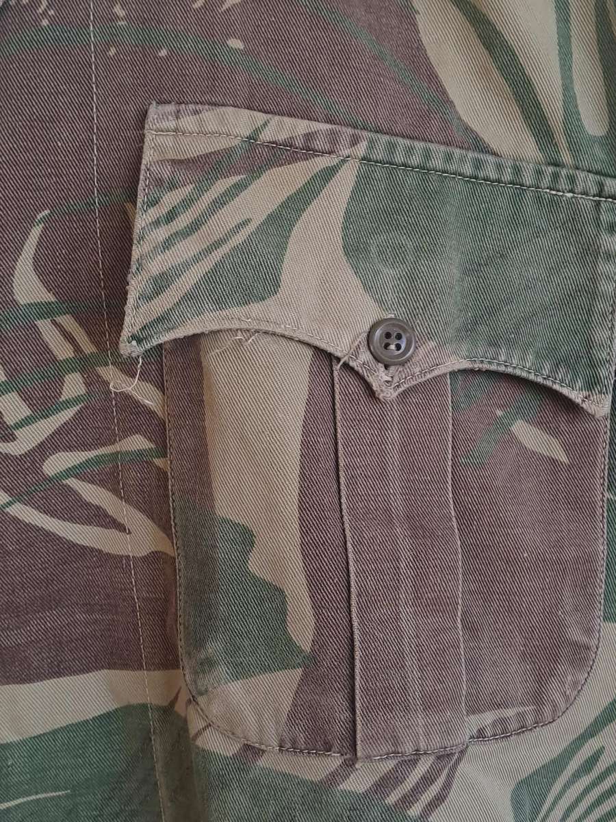 Rhodesian Brushstroke Long-Sleeve Camo Shirt