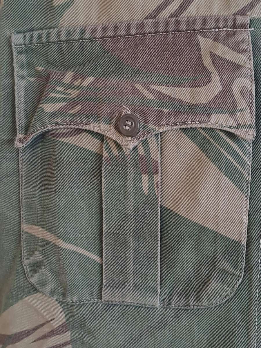 Rhodesian Brushstroke Long-Sleeve Camo Shirt