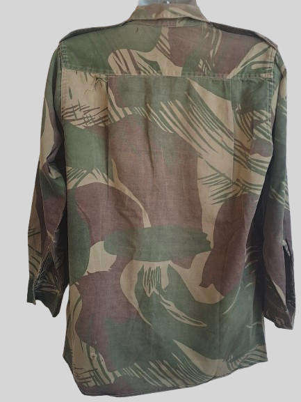 Rhodesian Brushstroke Long-Sleeve Camo Shirt