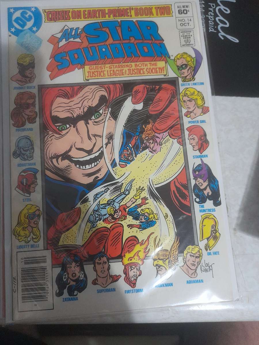 all star squadron no: 14 bagged and sealed comic book