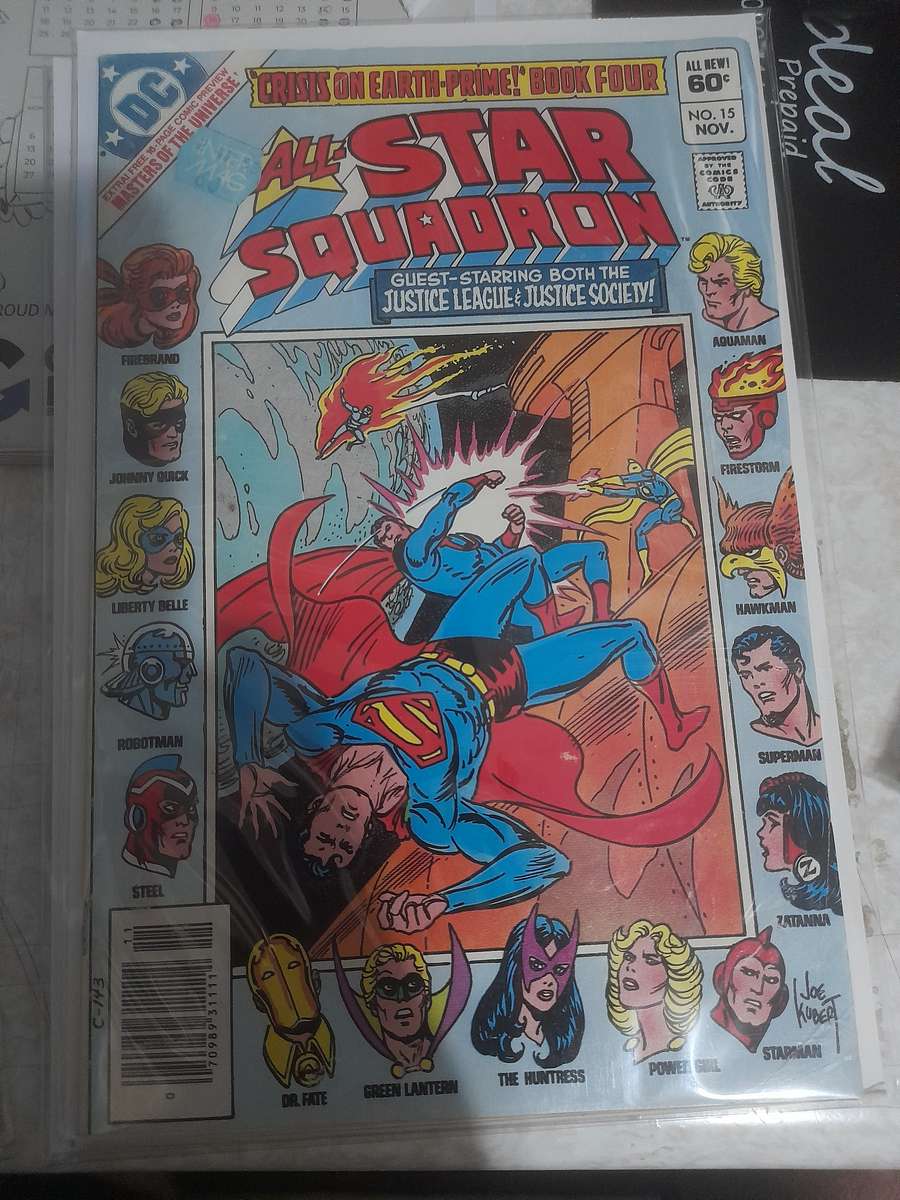 superman COMICS ALL-STAR SQUADRON NO.15 comic book