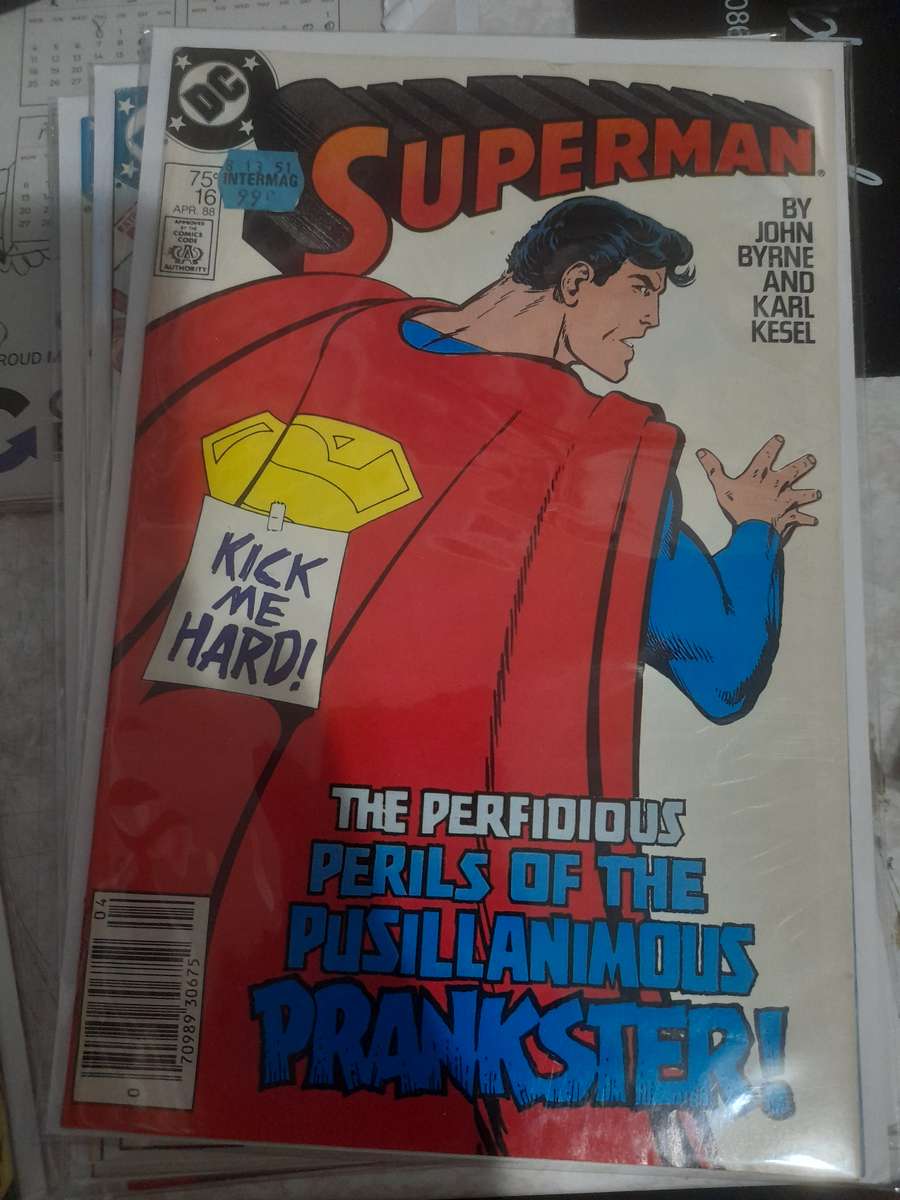 Superman  no: 16 comic book sealed and bagged