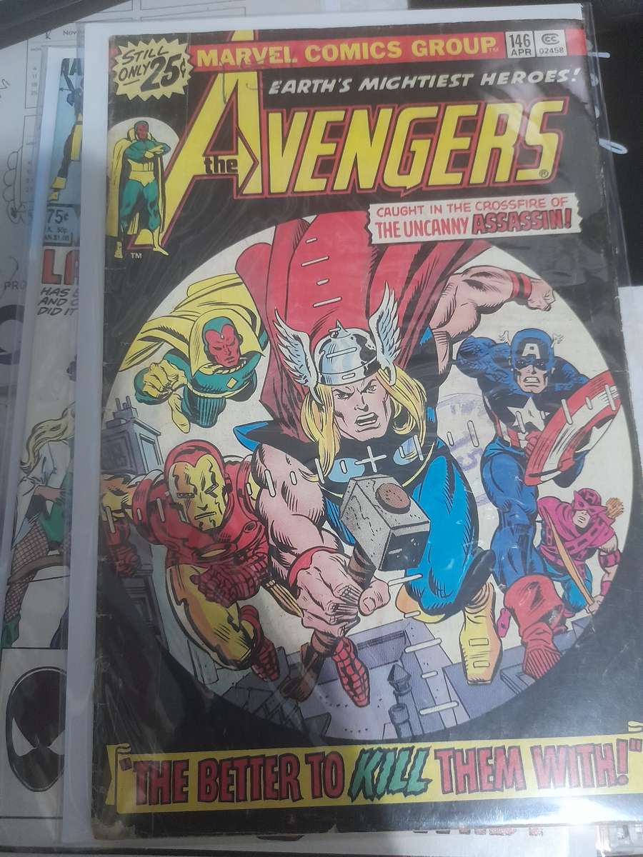 Avengers Marvel comics earts mightiest heroes no:146 sealed and bag