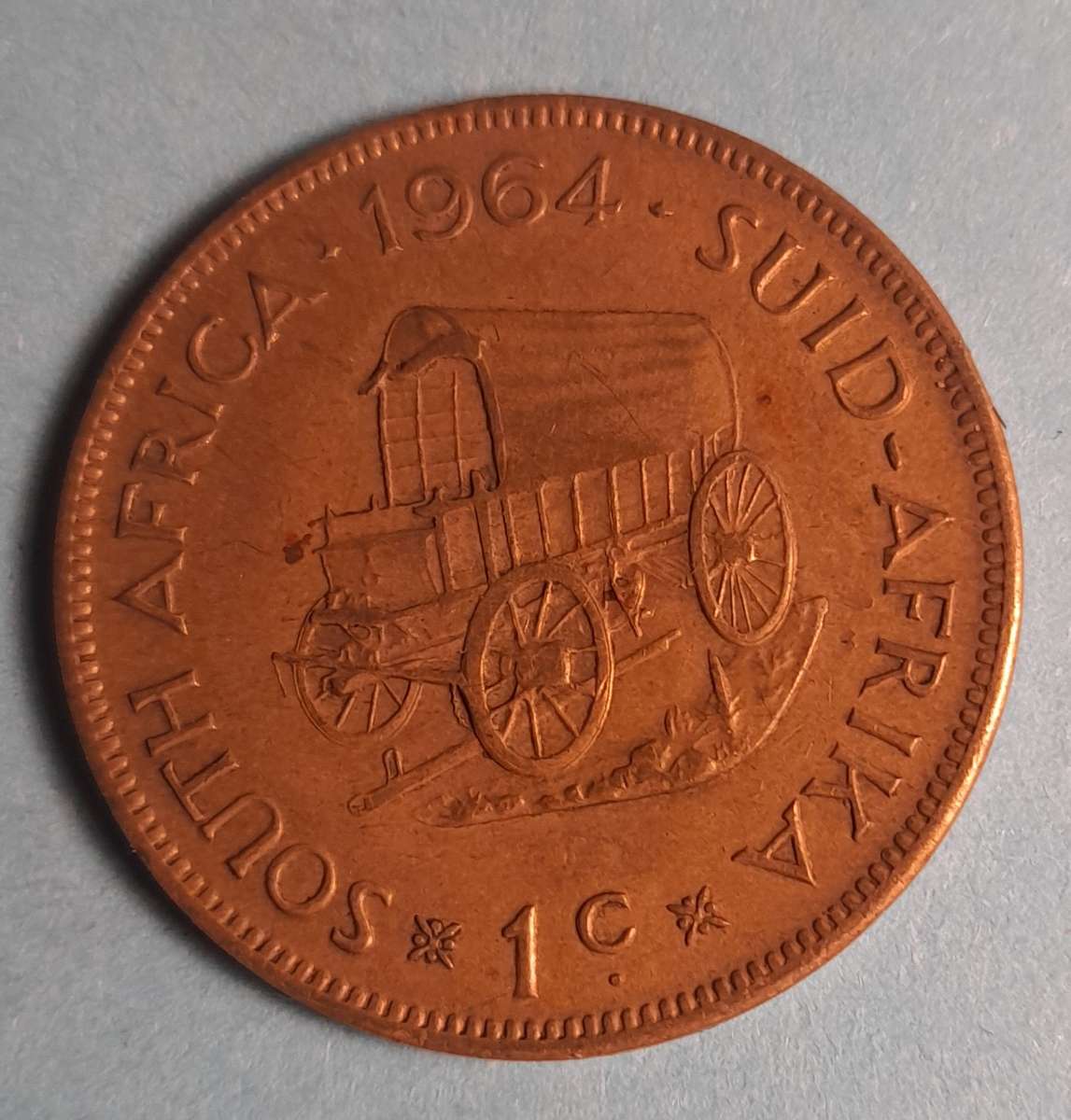 1961 coin RSA 1c  their is 4 coins