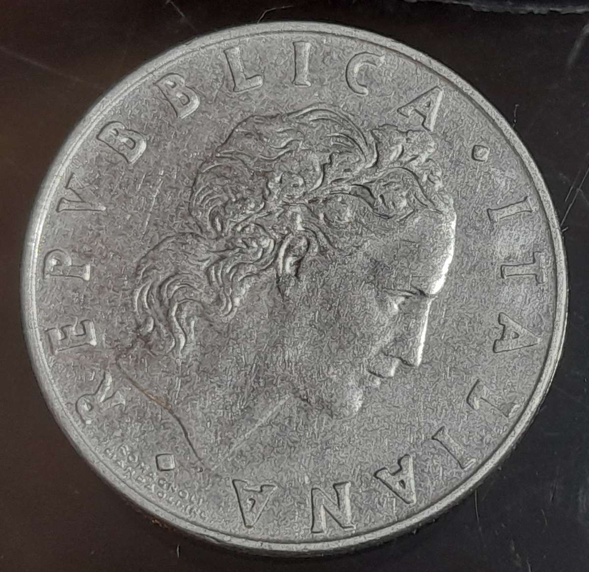 Italiana 50 liere coin