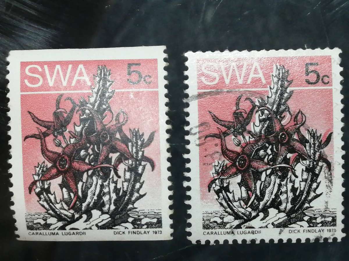 SWA 1973 5c stamp caralluma