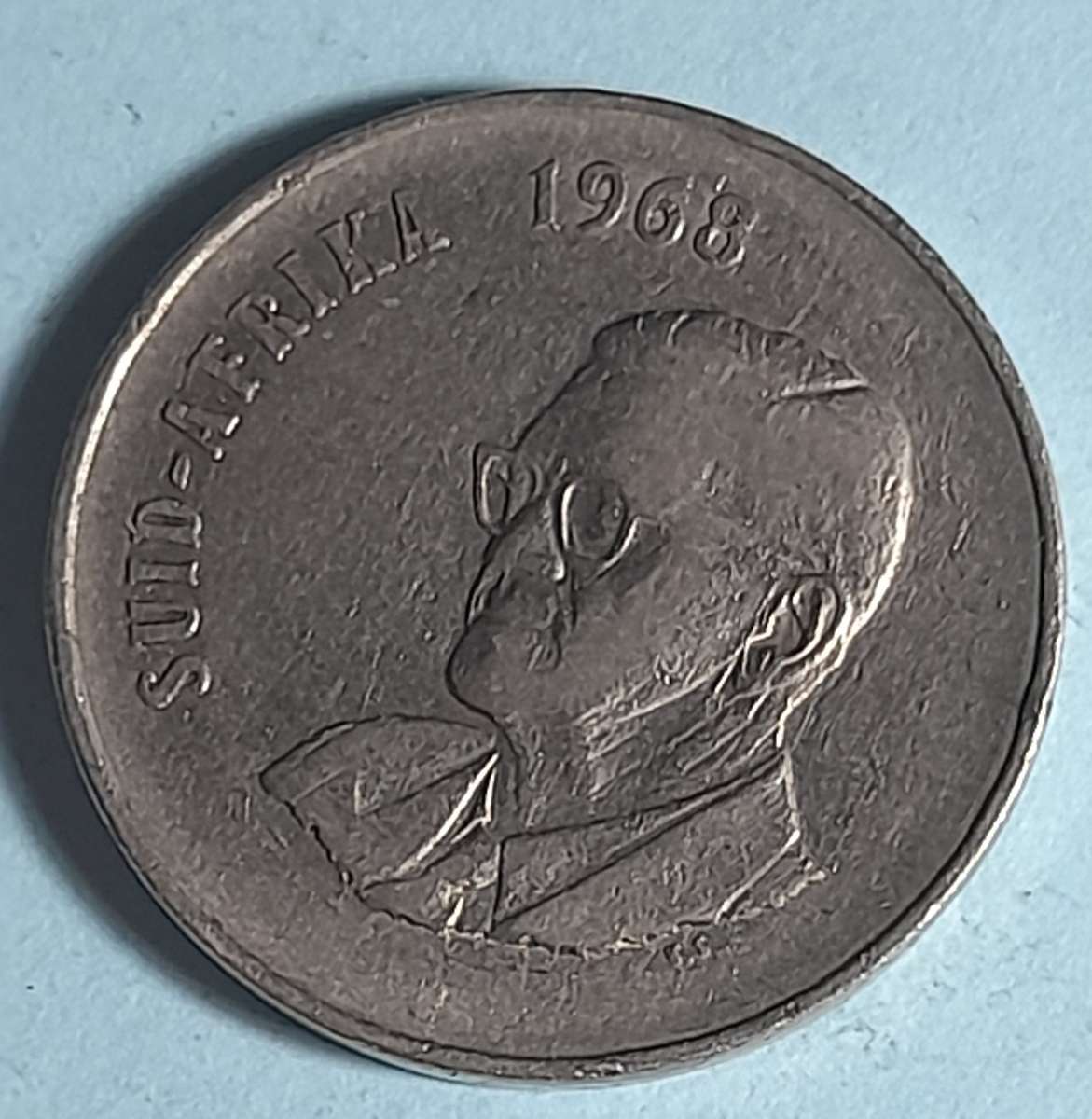 South Africa 50c coin
