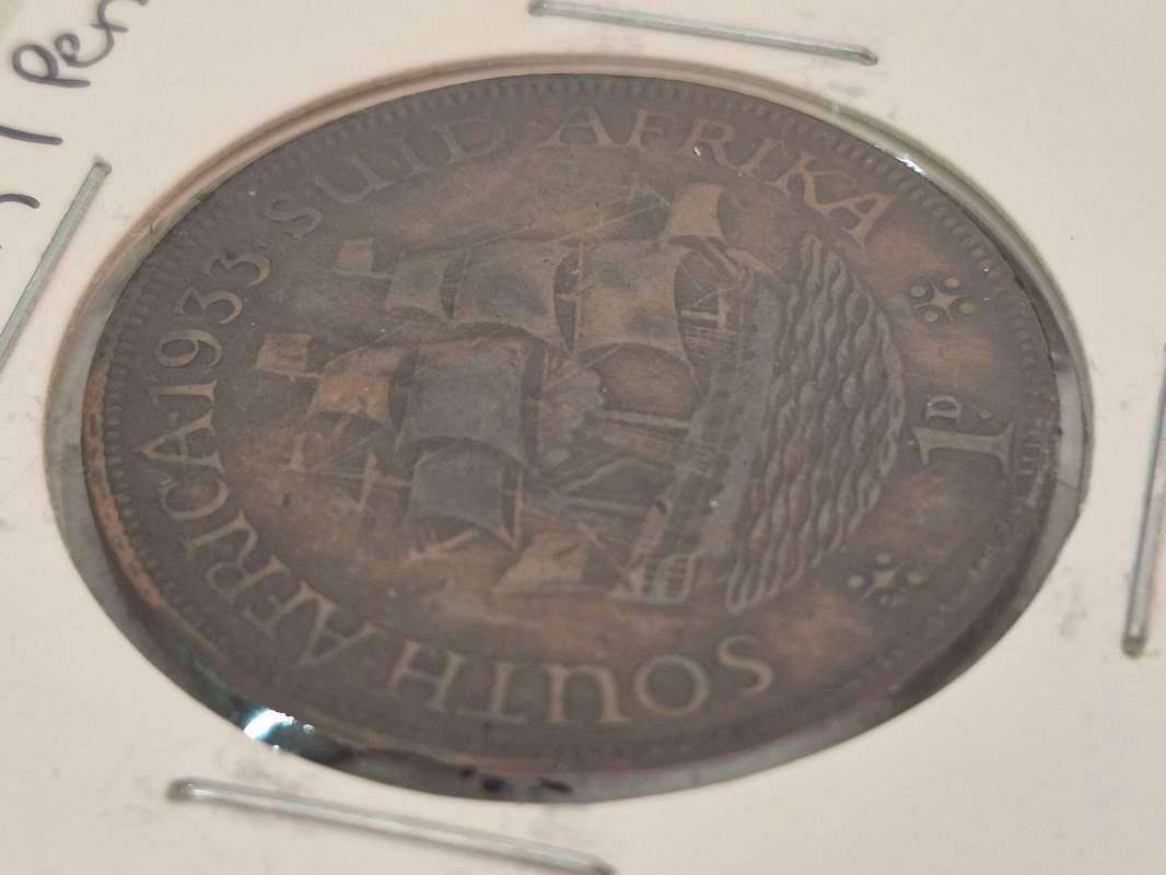 1933 Union 1 Penny