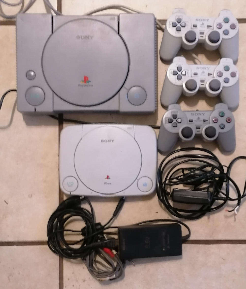 2 x PS One Consoles +extras
