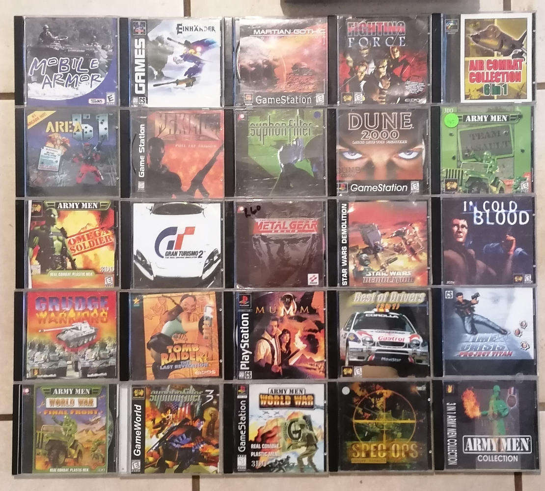 2 x PS One Consoles +extras