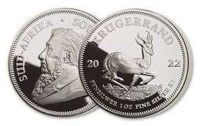 SILVER KRUGERRAND 1 ounce