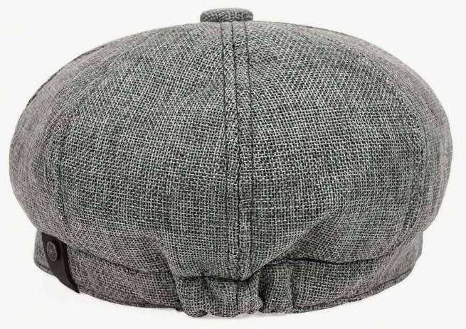 NEWSBOY CAP - GREY