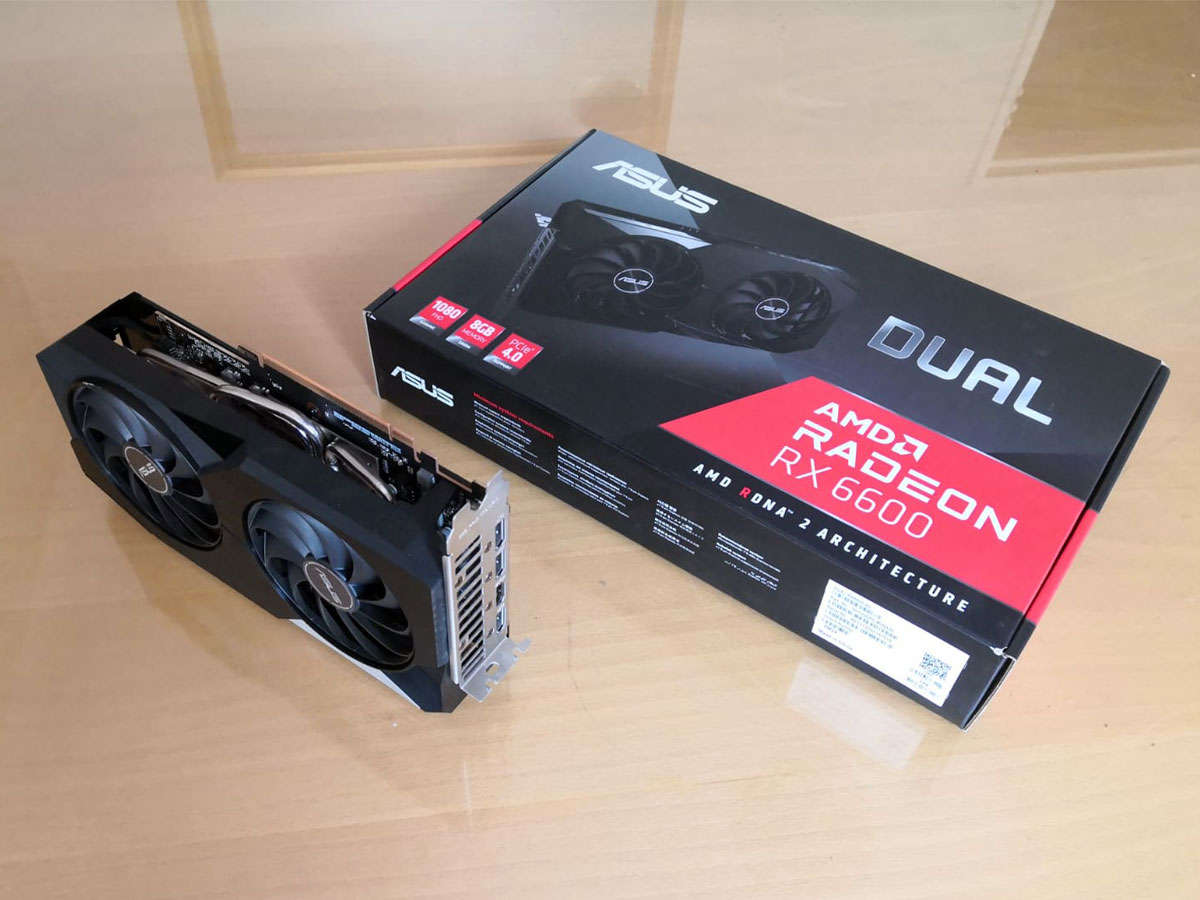 Asus Radeon RX 6600 8GB Graphics Card