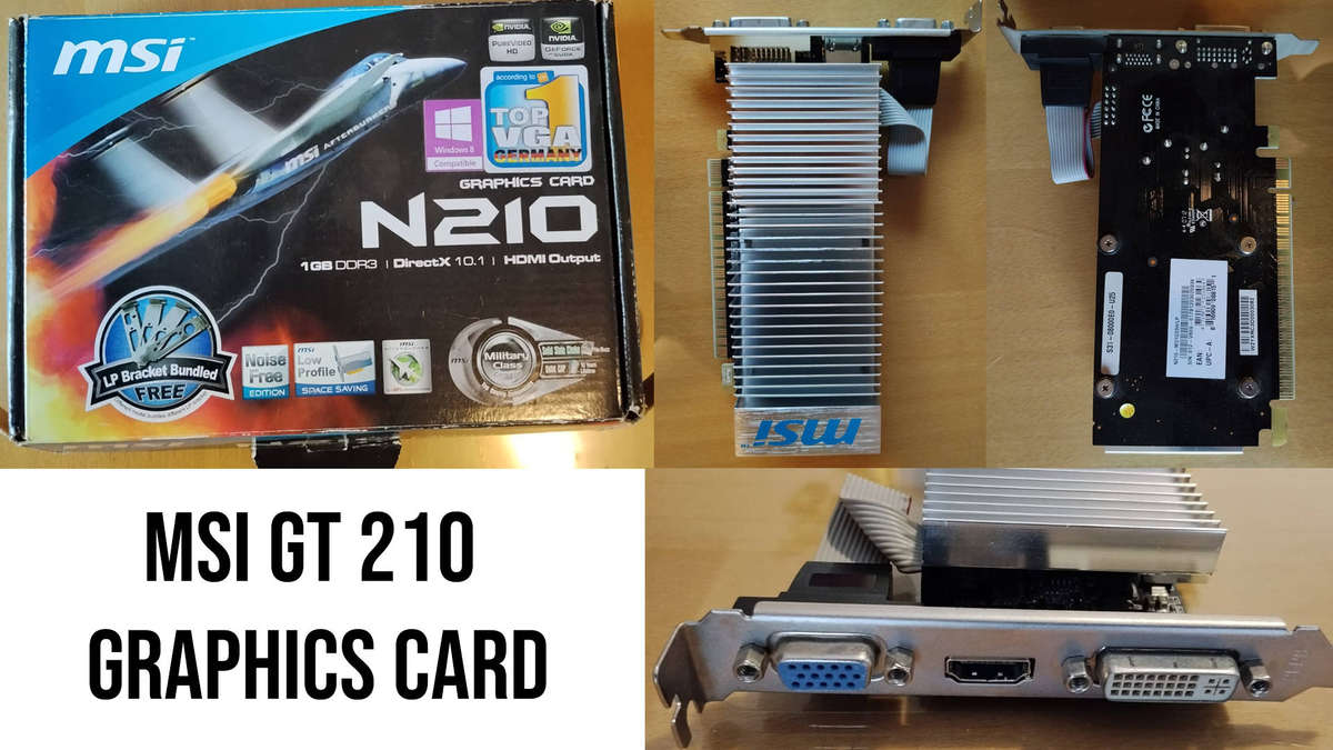 4x NVIDIA GeForce GT 210 Graphics Cards  Legacy Hardware