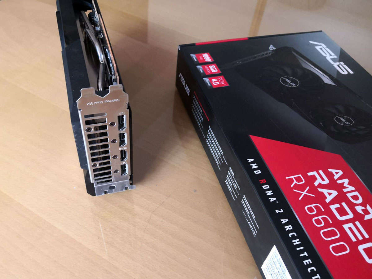 Asus Radeon RX 6600 8GB Graphics Card