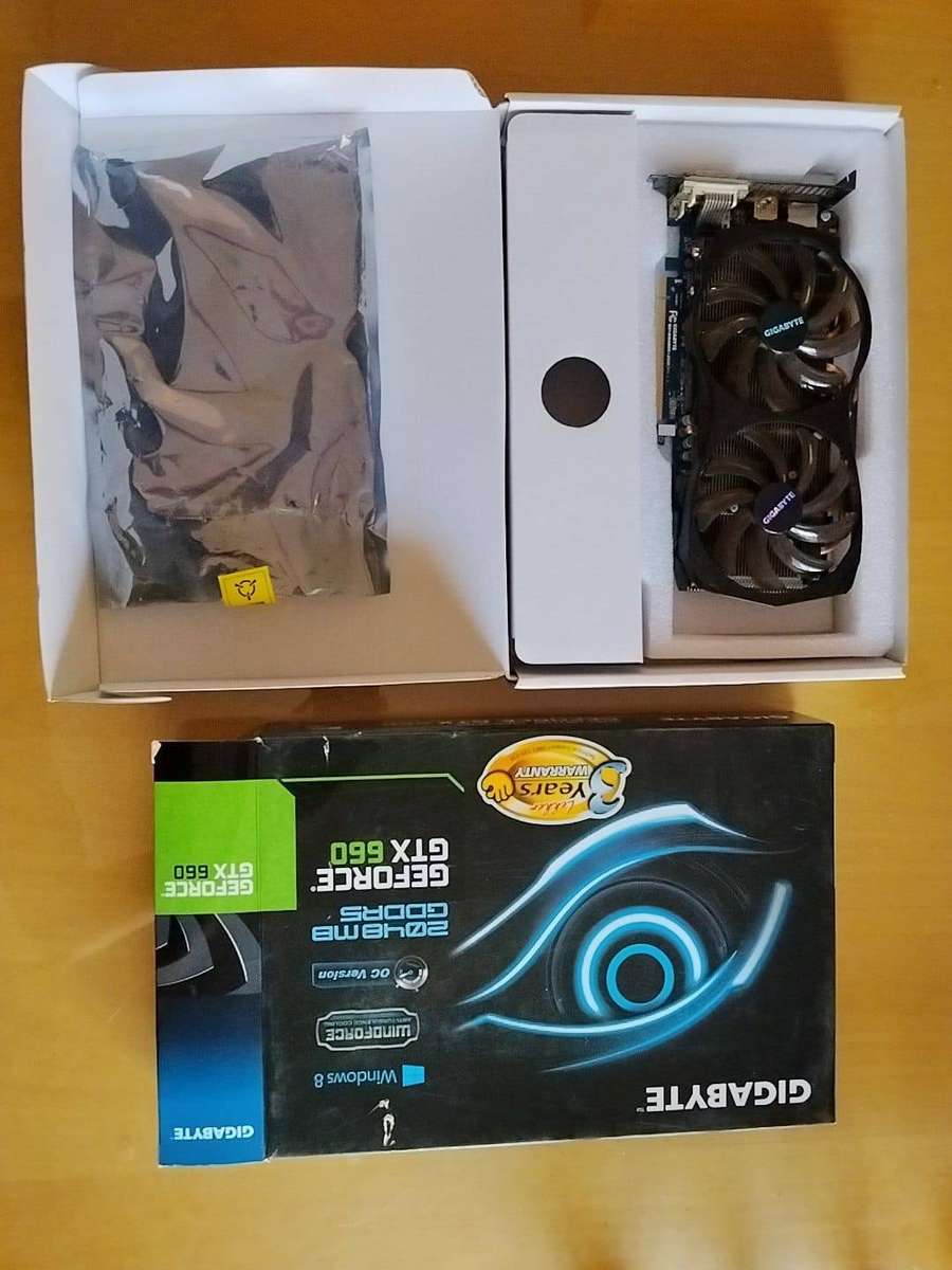 GTX 660 - 2GB DDR5 With Original Packaging