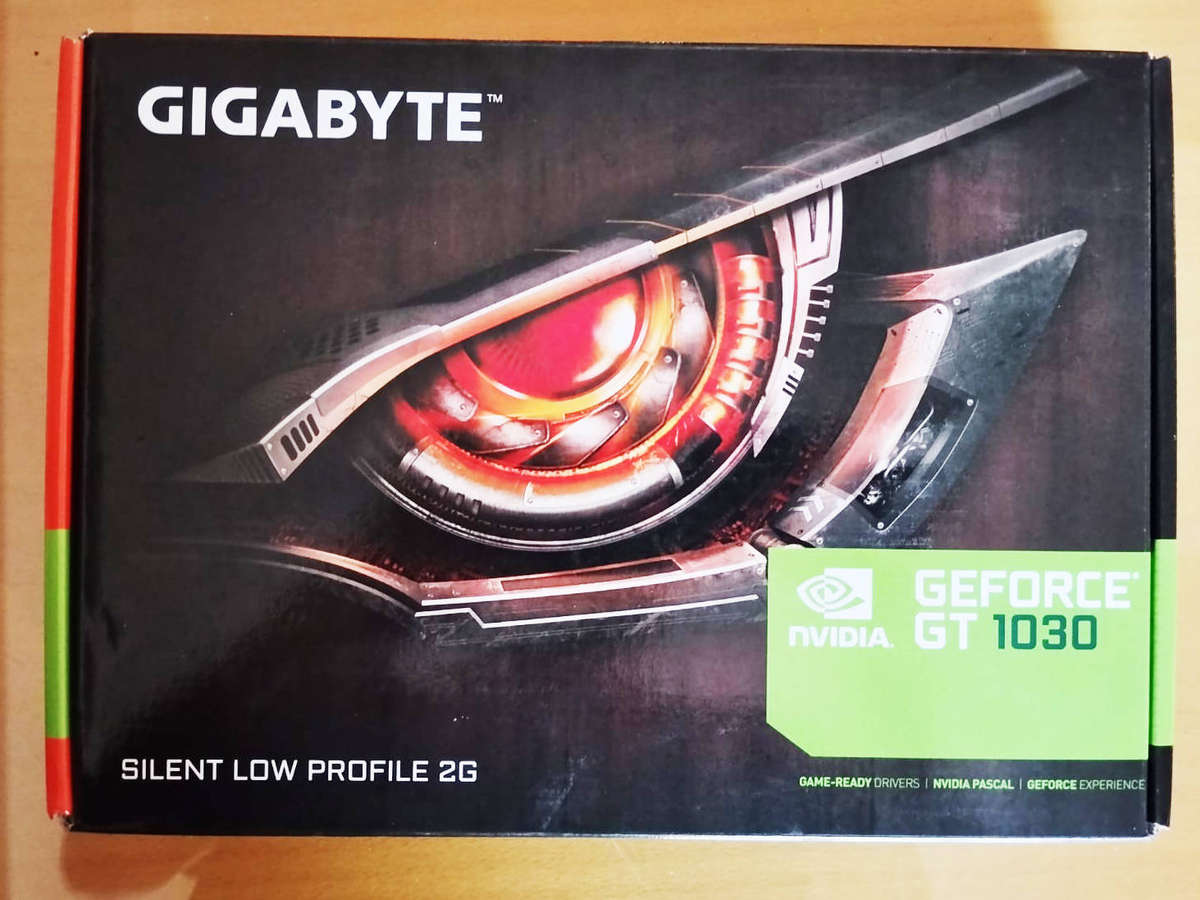 GT 1030 2GB GDDR5 Fanless Graphics Card with Original Packaging