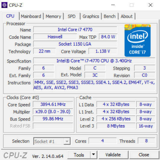 Intel Core i7-4770 Desktop PC  16GB RAM  SSD  Ready to Use