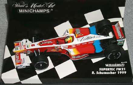 Williams F1 Team Supertec FW21 - 1999 - R.Schumacher