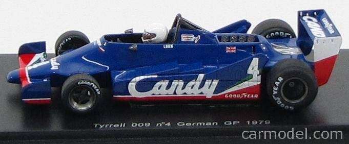 Tyrrell 009 - #4 - German GP 1979 - Geoff Lees