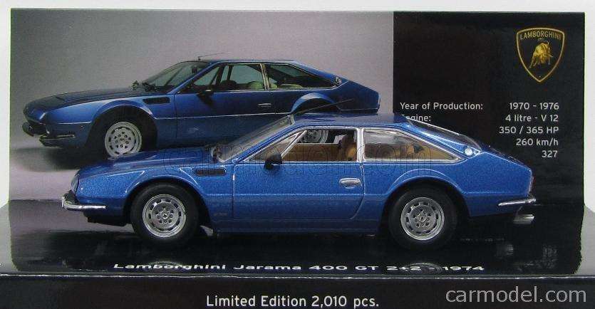 Lamborghini Jarama 400 GT 2+2 - 1974 - Blue