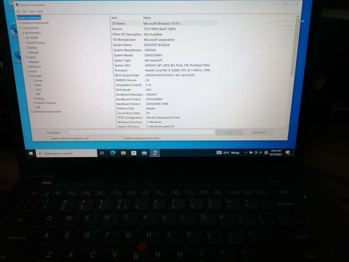 Lenovo Thinkpad T460s