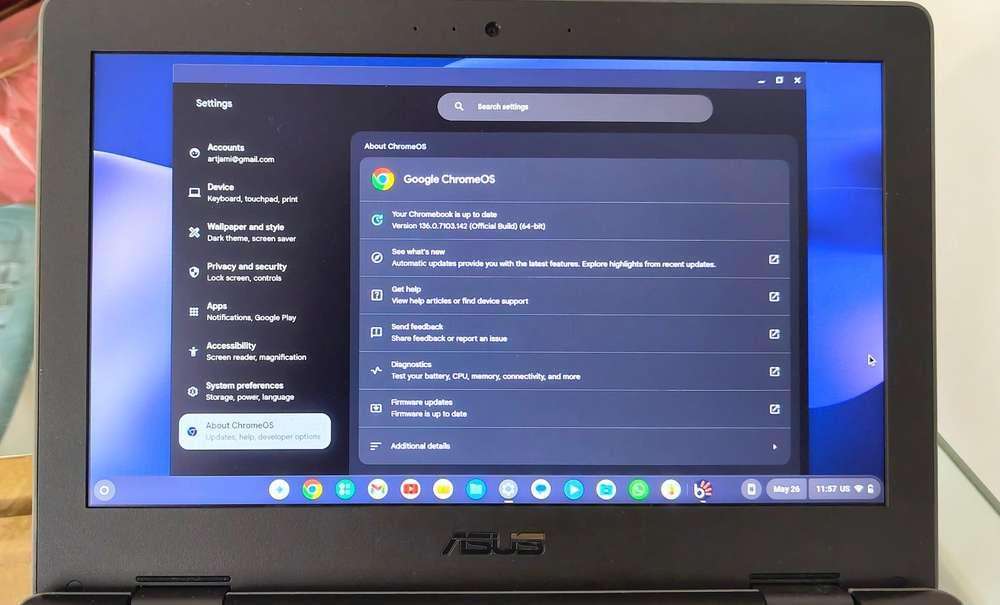 On Special - Like New Asus Chromebook Laptop