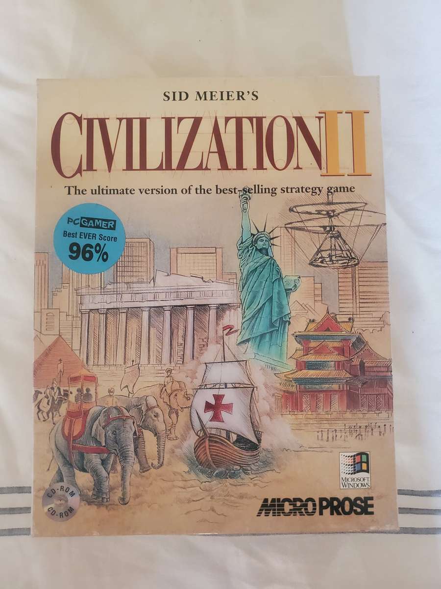 Civilization 2 (Big Box) + Civilization 3