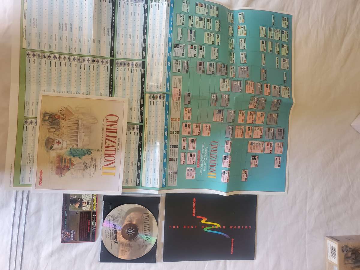 Civilization 2 (Big Box) + Civilization 3