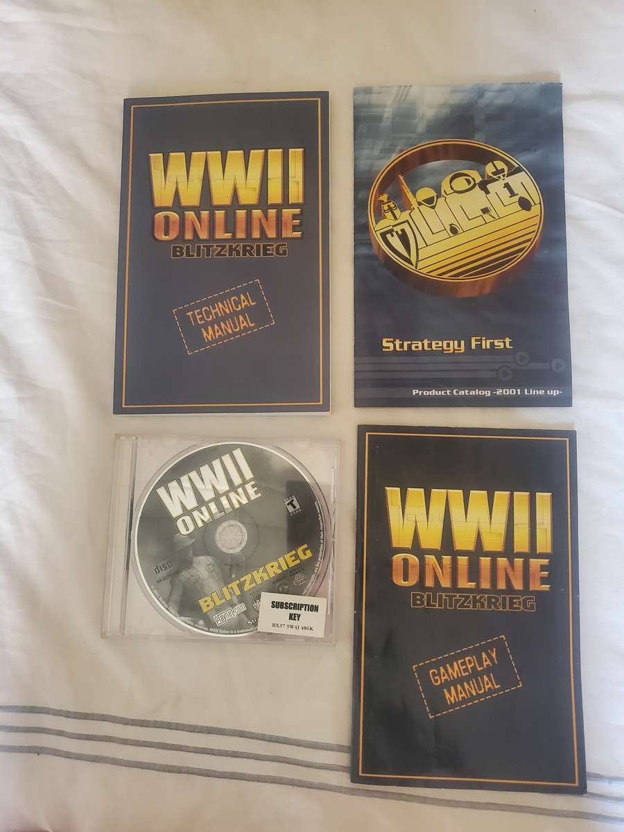 WWII Online + Spearhead + iPanzer 44 + Panzer Commander - ( All Big Boxes)