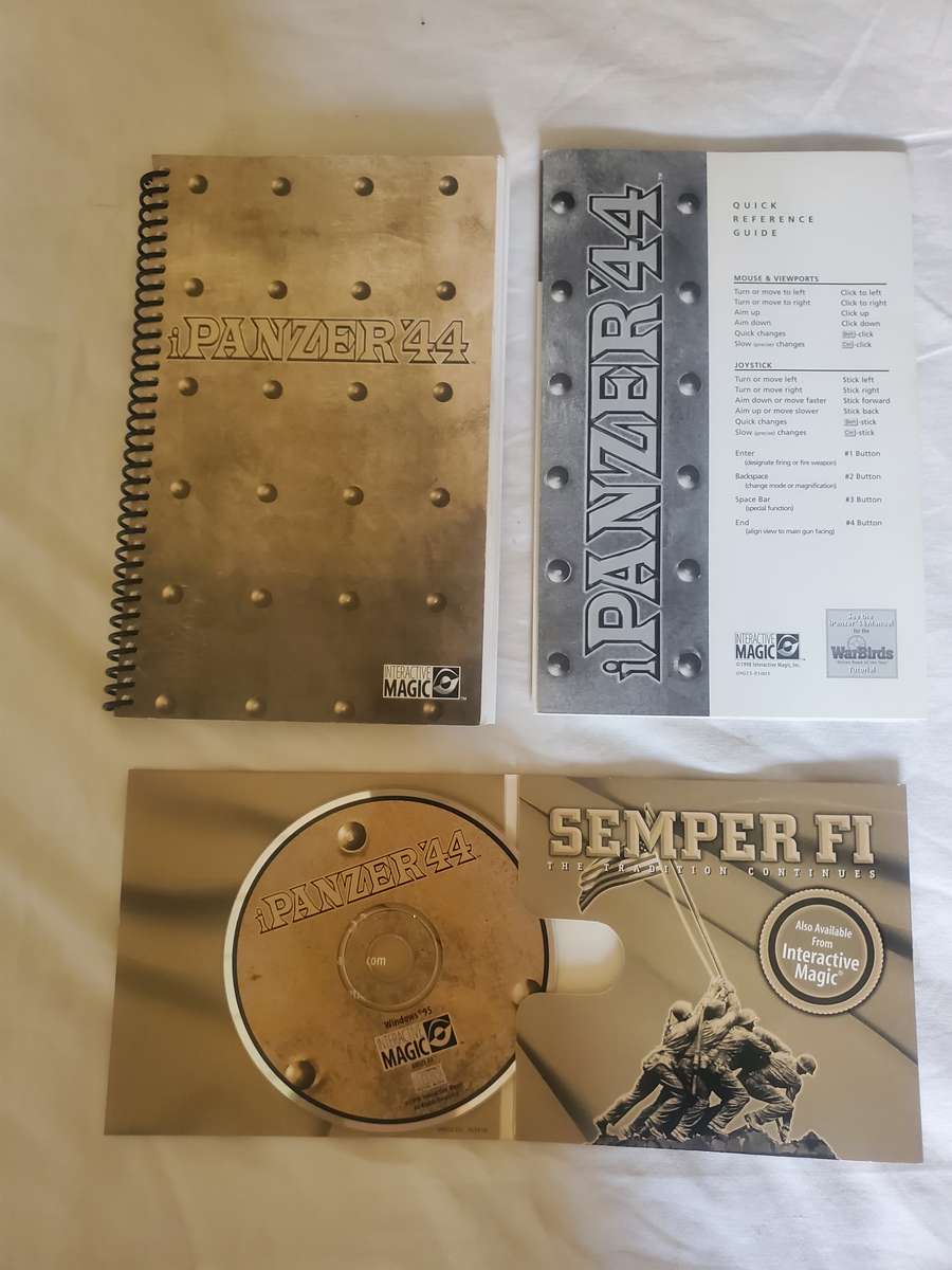 WWII Online + Spearhead + iPanzer 44 + Panzer Commander - ( All Big Boxes)
